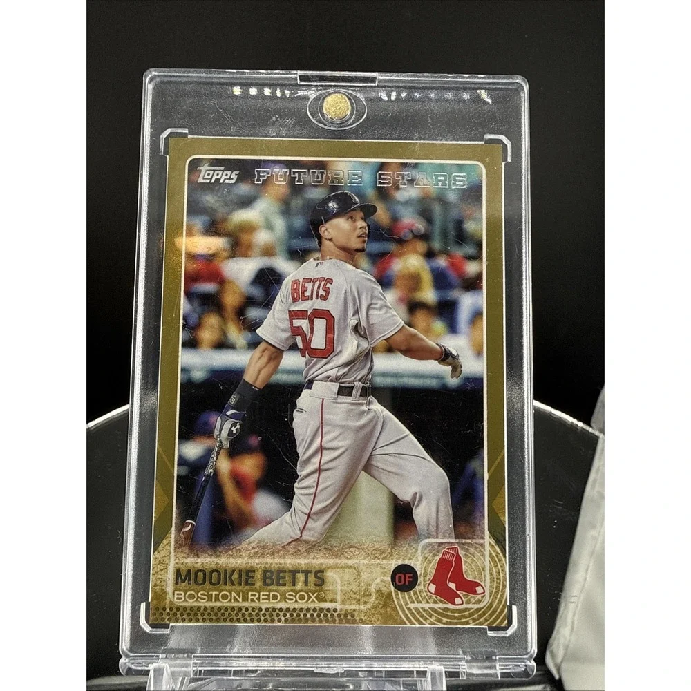 2015 TOPPS - Future Stars MOOKIE BETTS #389 Gold /2015